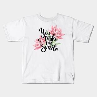 You Make me Smile Kids T-Shirt